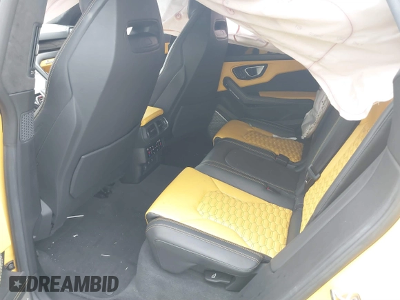 2022 Lamborghini Urus z VIN ZPBUA1ZL3NLA18265, wystawiony jako IAAI lot #40675659 z przebiegiem 46 439 mil mil oraz . Historia ofert i sprzedaży dostępna na DreamBid. Obrazek 8.