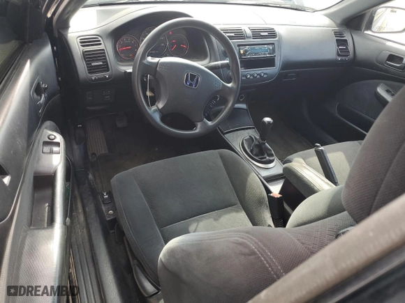 2005 Honda Civic LX with VIN 1HGEM21515L016148, listed as a Copart auction lot 52647115 with 233,014 mi miles and Salvage Title. Bid and sale history available at carsss.com. Image 8.