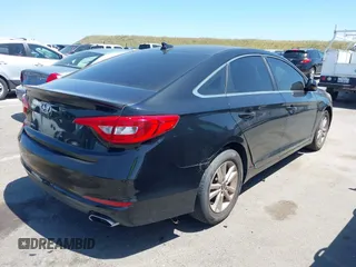 2016 Hyundai Sonata SE with VIN 5NPE24AF5GH359190, listed as a IAAI auction lot 39367783 with 86,841 mi miles and . Bid and sale history available at DreamBid. Image 4.