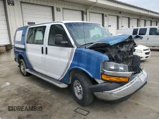 2018 Chevrolet Express Cargo Van with VIN 1GCWGAFG7J1912491, listed as a Copart auction lot 47119905 with 142,521 mi miles and Salvage Title. Bid and sale history available at carsss.com. Image 4.