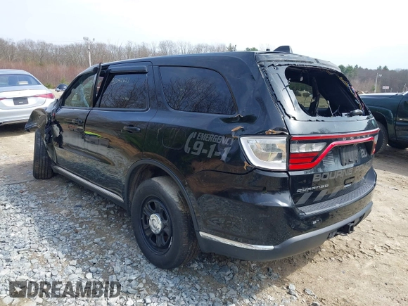 2023 Dodge Durango Pursuit with VIN 1C4RDJFG3PC656322, listed as a IAAI auction lot 42042621 with 10,921 mi miles and . Bid and sale history available at DreamBid. Image 3.
