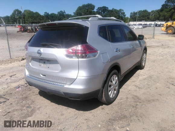 2016 Nissan Rogue SL with VIN 5N1AT2MT5GC833602, listed as a IAAI auction lot 42204176 with 156,010 mi miles. Bid and sale history available at carsss.com. Image 4.