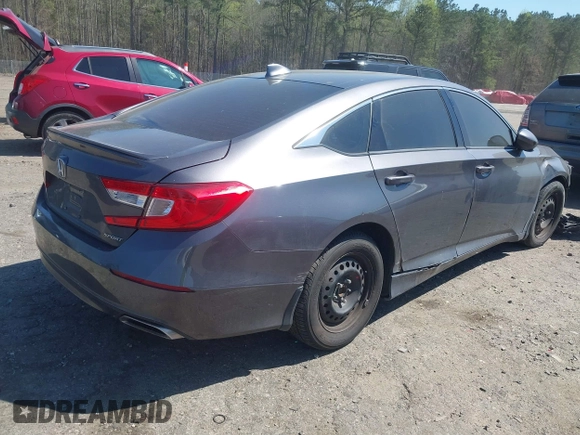 2019 Honda Accord Sedan Sport 1.5T with VIN 1HGCV1F32KA129989, listed as a IAAI auction lot 41770246 with 85,925 mi miles. Bid and sale history available at carsss.com. Image 4.