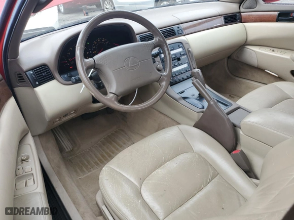 1995 Lexus SC 400 with VIN JT8UZ30C3S0046006, listed as a Copart auction lot 71278284 with NaN miles and Salvage Title. Bid and sale history available at carsss.com. Image 8.