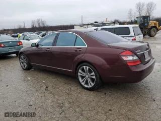2009 Mercedes-Benz S-Class 5.5L V8 with VIN WDDNG71X39A259407, listed as a Copart auction lot 82057784 with 79,673 mi miles and Clean Title. Bid and sale history available at carsss.com. Image 2.