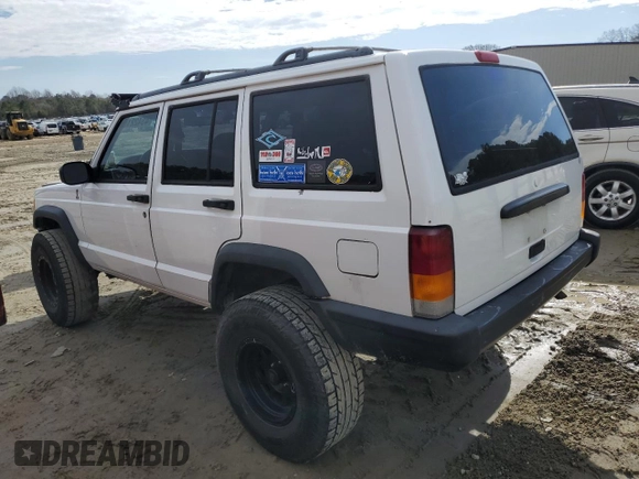 1997 Jeep Cherokee SE with VIN 1J4FJ28S8VL516132, listed as a Copart auction lot 43422155 with 116,220 mi miles and Salvage Title. Bid and sale history available at carsss.com. Image 2.