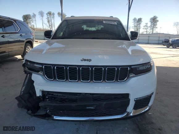 2021 Jeep Grand Cherokee L Limited with VIN 1C4RJJBG2M8126114, listed as a Copart auction lot 46935475 with 57,840 mi miles and Salvage Title. Bid and sale history available at carsss.com. Image 5.
