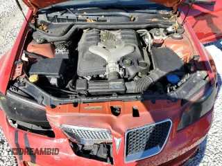 2008 Pontiac G8 with VIN 6G2ER57758L139005, listed as a Copart auction lot 74449494 with 0 mi miles and Salvage Title. Bid and sale history available at carsss.com. Image 11.