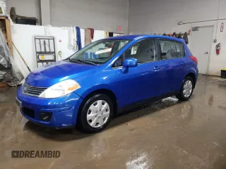 2008 Nissan Versa 1.8 S with VIN 3N1BC13E28L351166, listed as a Copart auction lot 47048055 with 150,840 mi miles and Salvage Title. Bid and sale history available at carsss.com. Image 1.