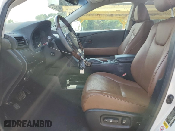 2015 Lexus RX 350 with VIN 2T2BK1BA4FC273676, listed as a Copart auction lot 63409905 with 55,489 mi miles and Salvage title. Bid and sale history available at DreamBid. Image 7.