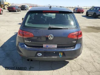 2015 Volkswagen Golf TSI SEL with VIN 3VW217AU6FM007389, listed as a Copart auction lot 61438645 with 64,832 mi miles and Salvage title. Bid and sale history available at DreamBid. Image 6.