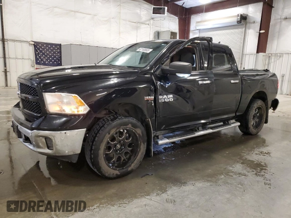 2014 Ram 1500 Big Horn with VIN 1C6RR7LT7ES451344, listed as a Copart auction lot 62100665 with 240,993 mi miles and Salvage title. Bid and sale history available at DreamBid. Image 1.