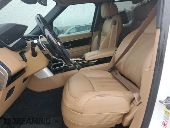 2023 Land Rover Range Rover with VIN SALK1BE71PA038180, listed as a Copart auction lot 55157005 with 10,629 mi miles and Salvage Title. Bid and sale history available at DreamBid. Image 7.