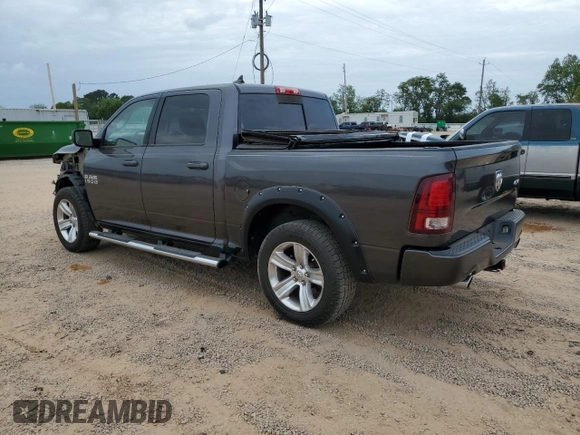 2015 Ram 1500 Sport z VIN 1C6RR7MT4FS539770, wystawiony jako Copart lot #53838425 z przebiegiem 155 757 mil mil oraz Szkoda całkowita • Salvage title. Historia ofert i sprzedaży dostępna na DreamBid. Obrazek 2.