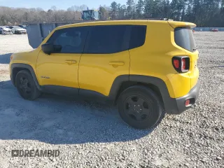 2018 Jeep Renegade Sport with VIN ZACCJAABXJPG98211, listed as a Copart auction lot 46820065 with 175,400 mi miles and Salvage Title. Bid and sale history available at DreamBid. Image 2.