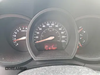 2014 Kia Rio LX with VIN KNADM5A35E6921756, listed as a Copart auction lot 84653184 with 181,703 mi miles and Salvage Title. Bid and sale history available at carsss.com. Image 9.
