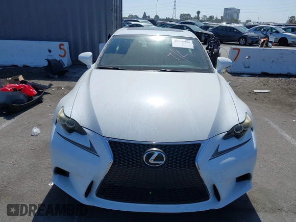 2014 Lexus IS 350 with VIN JTHBE1D25E5002122, listed as a IAAI auction lot 42516955 with 85,127 mi miles and . Bid and sale history available at DreamBid. Image 12.