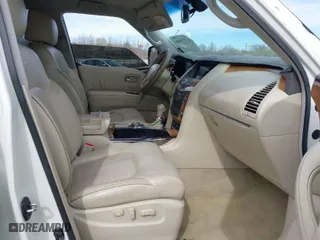 2011 Infiniti QX56 8-passenger with VIN JN8AZ2NC7B9303157, listed as a IAAI auction lot 41779906 with 198,759 mi miles. Bid and sale history available at carsss.com. Image 5.