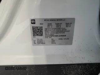 2024 GMC Acadia AWD AT4 z VIN 1GKENPKS6RJ236839, wystawiony jako Copart lot #87510785 z przebiegiem 1 297 mil mil oraz Szkoda całkowita • Salvage title. Historia ofert i sprzedaży dostępna na DreamBid. Obrazek 15.
