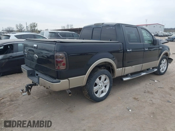 2008 Ford F-150 XLT with VIN 1FTPW12VX8FB25950, listed as a IAAI auction lot 41769407 with 203,269 mi miles and . Bid and sale history available at DreamBid. Image 4.