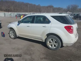 2015 Chevrolet Equinox LS with VIN 2GNALAEK5F1140819, listed as a IAAI auction lot 41806271 with 133,803 mi miles and . Bid and sale history available at DreamBid. Image 3.