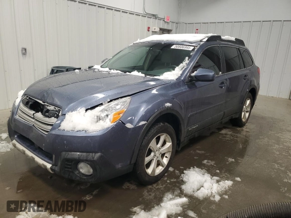 2014 Subaru Outback Limited with VIN 4S4BRBLC8E3319003, listed as a Copart auction lot 50806995 with 146,612 mi miles and Salvage Title. Bid and sale history available at DreamBid. Image 1.