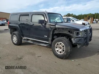2007 Hummer H3 SUV with VIN 5GTDN13E978230561, listed as a Copart auction lot 83456774 with 203,322 mi miles and Salvage Title. Bid and sale history available at carsss.com. Image 4.