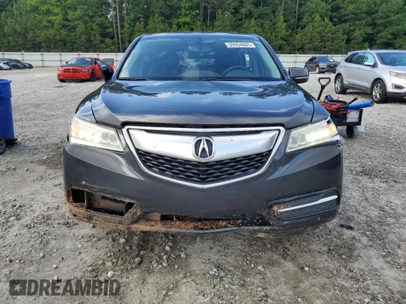 2016 Acura MDX с VIN 5FRYD4H25GB044753, выставлен на аукционе Copart как лот 59994665 с пробегом 135 766 миль миль и Списание • Salvage title. История ставок и продаж доступна на DreamBid. Изображение 5.