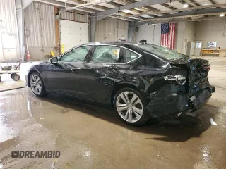 2021 Acura TLX w/Technology Package with VIN 19UUB6F42MA006599, listed as a Copart auction lot 42897175 with 34,447 mi miles and Salvage Title. Bid and sale history available at carsss.com. Image 2.