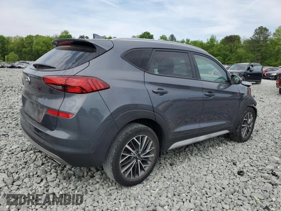 2021 Hyundai Tucson SEL z VIN KM8J33AL0MU290269, wystawiony jako Copart lot #56399545 z przebiegiem 90 948 mil mil oraz Szkoda całkowita • Salvage title. Historia ofert i sprzedaży dostępna na DreamBid. Obrazek 3.