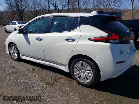 2022 Nissan LEAF S z VIN 1N4AZ1BVXNC561522, wystawiony jako Copart lot #50180835 z przebiegiem 20 888 mil mil oraz Szkoda całkowita • Salvage title. Historia ofert i sprzedaży dostępna na DreamBid. Obrazek 2.
