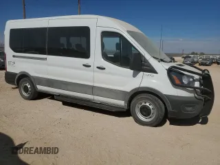 2023 Ford Transit Passenger XL with VIN 1FBAX2C81PKB10166, listed as a Copart auction lot 78491514 with Not Provided miles and Salvage Title. Bid and sale history available at DreamBid. Image 4.