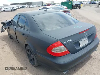 2009 Mercedes-Benz E-Class Luxury 3.5L with VIN WDBUF56X99B436279, listed as a IAAI auction lot 41008354 with 127,433 mi miles. Bid and sale history available at carsss.com. Image 3.