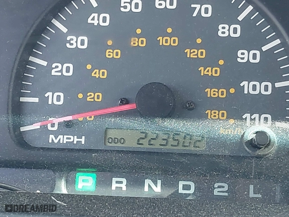 2000 Toyota 4Runner SR5 with VIN JT3HN86R6Y0305155, listed as a IAAI auction lot 41890566 with 223,502 mi miles. Bid and sale history available at carsss.com. Image 7.