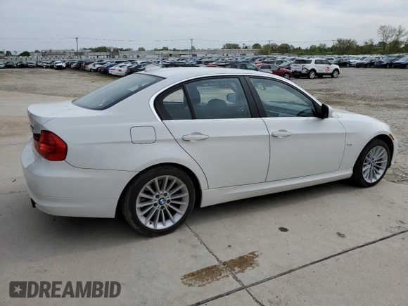 2011 BMW 3 Series 335d with VIN WBAPN7C5XBF183596, listed as a Copart auction lot 55330235 with 103,383 mi miles and Salvage title. Bid and sale history available at DreamBid. Image 3.