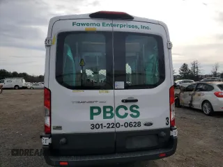 2018 Ford Transit Passenger XL with VIN 1FBZX2CM3JKB15408, listed as a Copart auction lot 49072305 with Not Provided miles and Salvage Title. Bid and sale history available at carsss.com. Image 6.