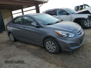 2017 Hyundai Accent SE with VIN KMHCT4AEXHU193697, listed as a Copart auction lot 45313315 with 151,624 mi miles and Salvage Title. Bid and sale history available at carsss.com. Image 4.