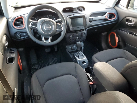2018 Jeep Renegade Sport with VIN ZACCJBAB7JPH36435, listed as a Copart auction lot 87924455 with Not provided miles and Salvage title. Bid and sale history available at DreamBid. Image 8.