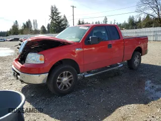 2008 Ford F-150 XLT with VIN 1FTPX14V78FA75695, listed as a Copart auction lot 50343975 with 95,768 mi miles and Salvage Title. Bid and sale history available at carsss.com. Image 1.