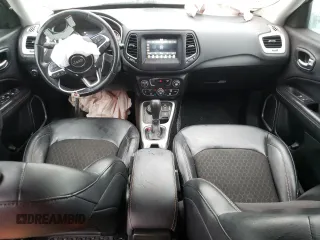 2021 Jeep Compass Altitude with VIN 3C4NJDBB7MT503266, listed as a Copart auction lot 51506075 with 77,524 mi miles and Salvage title. Bid and sale history available at DreamBid. Image 8.