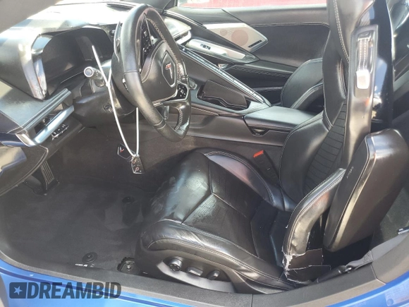 2020 Chevrolet Corvette 3LT with VIN 1G1Y83D42L5111871, listed as a Copart auction lot 73937614 with 26,692 mi miles and Non Repairable. Bid and sale history available at carsss.com. Image 7.