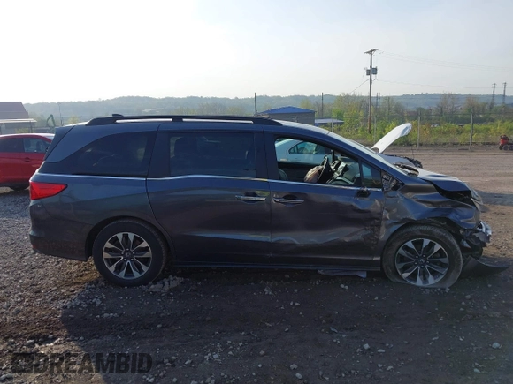 2022 Honda Odyssey EX-L с VIN 5FNRL6H78NB052651, выставлен на аукционе IAAI как лот 42154729 с пробегом 23 миль миль и . История ставок и продаж доступна на DreamBid. Изображение 14.