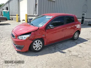 2018 Mitsubishi Mirage SE with VIN ML32A4HJ4JH005329, listed as a Copart auction lot 46583765 with 82,883 mi miles and Salvage title. Bid and sale history available at DreamBid. Image 1.
