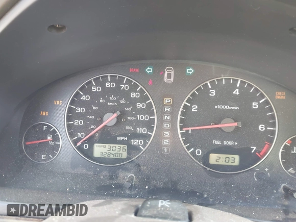 2004 Subaru Legacy Outback with VIN 4S3BE896747208079, listed as a IAAI auction lot 41412293 with 328,400 mi miles and . Bid and sale history available at DreamBid. Image 7.