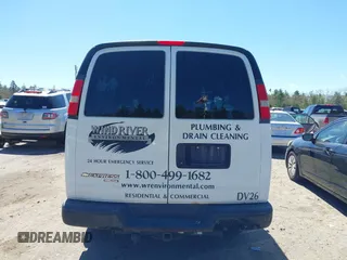 2014 Chevrolet Express Cargo Van with VIN 1GCWGFCA3E1130871, listed as a IAAI auction lot 42166083 with 279,624 mi miles. Bid and sale history available at carsss.com. Image 16.