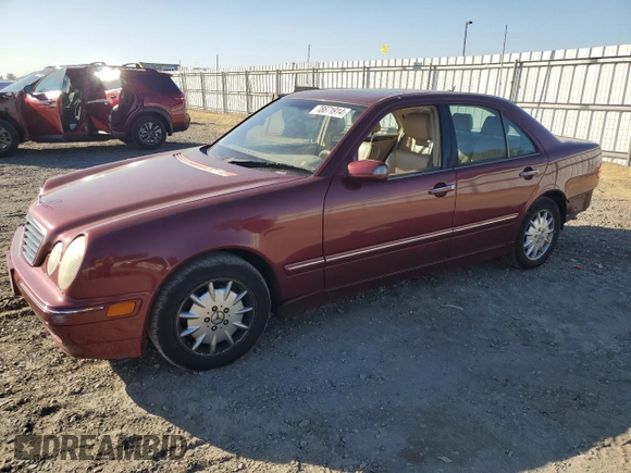 2001 Mercedes-Benz E-Class with VIN WDBJF65JX1B303735, listed as a Copart auction lot 78671914 with 116,290 mi miles and Salvage Title. Bid and sale history available at carsss.com. Image 1.
