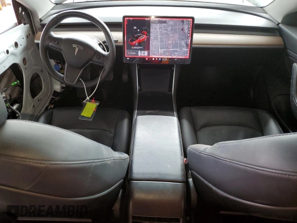 2018 Tesla Model 3 Long Range Battery with VIN 5YJ3E1EA1JF006432, listed as a Copart auction lot 47820855 with 66,032 mi miles and Salvage Title. Bid and sale history available at DreamBid. Image 8.