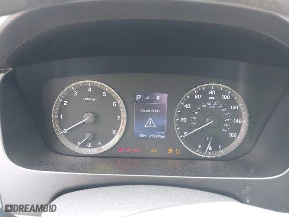 2015 Hyundai Sonata 2.4L SE with VIN 5NPE24AF8FH191527, listed as a IAAI auction lot 42026536 with 259,916 mi miles. Bid and sale history available at carsss.com. Image 7.