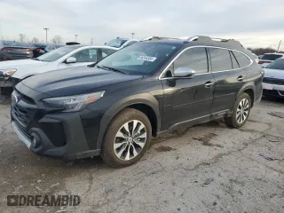 2025 Subaru Outback Touring XT with VIN 4S4BTGPD1S3151024, listed as a Copart auction lot 86344884 with 7,727 mi miles and Salvage Title. Bid and sale history available at carsss.com. Image 1.