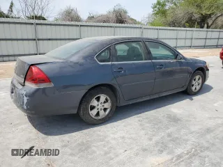 2011 Chevrolet Impala LT Fleet with VIN 2G1WG5EK7B1242247, listed as a Copart auction lot 50141045 with 197,783 mi miles and Salvage title. Bid and sale history available at DreamBid. Image 3.